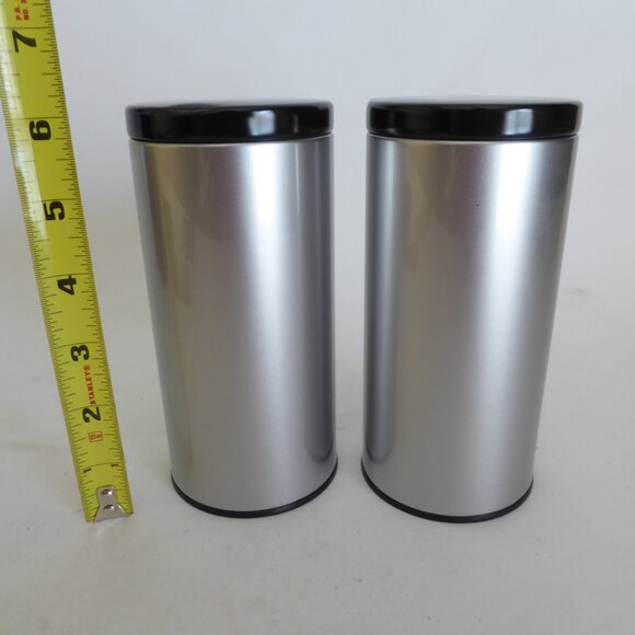 NEW 2 QTY 6” TEAVANA ALUMINUM TIN TEA SAVER AIR TIGHT CONTAINERS - Picture 7 of 7